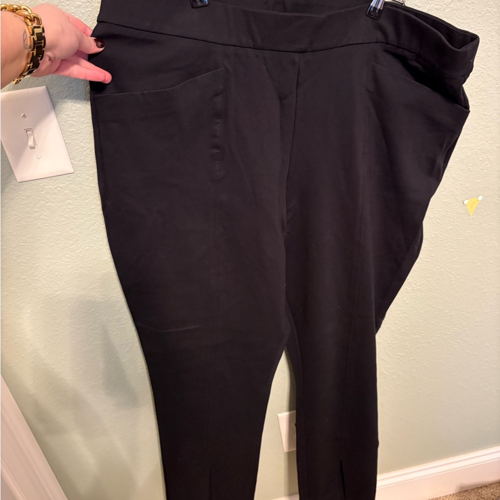 Ava & Viv Classic Black Women's Trousers